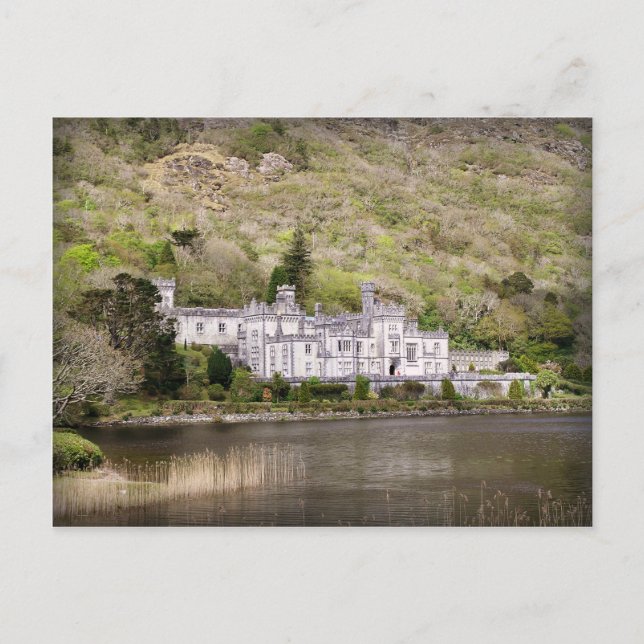Kylemore Abbey Castle i Irland Vykort (Framsida)