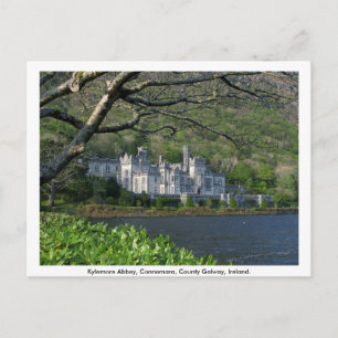 Kylemore Abbey, Connemara, Co. Galway Vykort