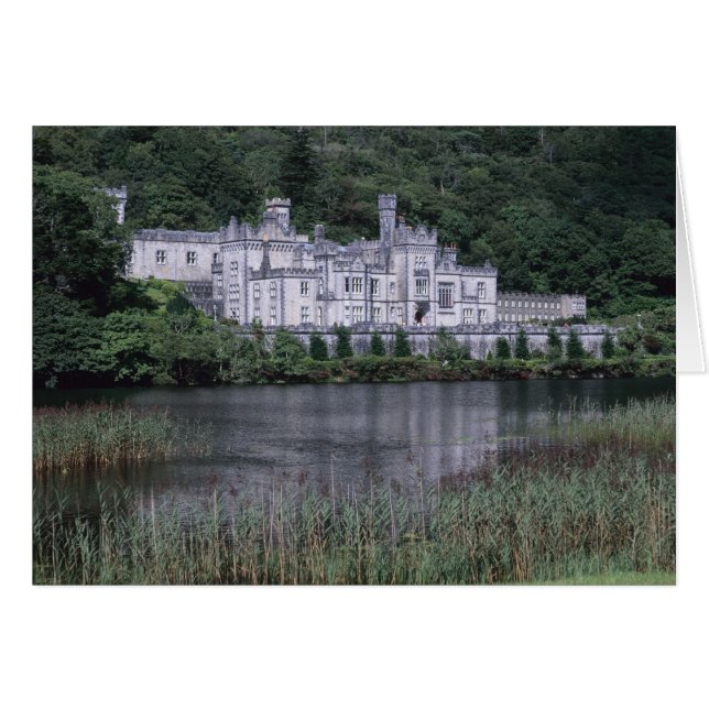 Kylemore Abbey, Connemara, County Galway, Hälsningskort (Framsidan Horizontal)