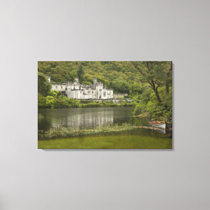 Kylemore Abbey, County Galway, Irland, Canvastryck