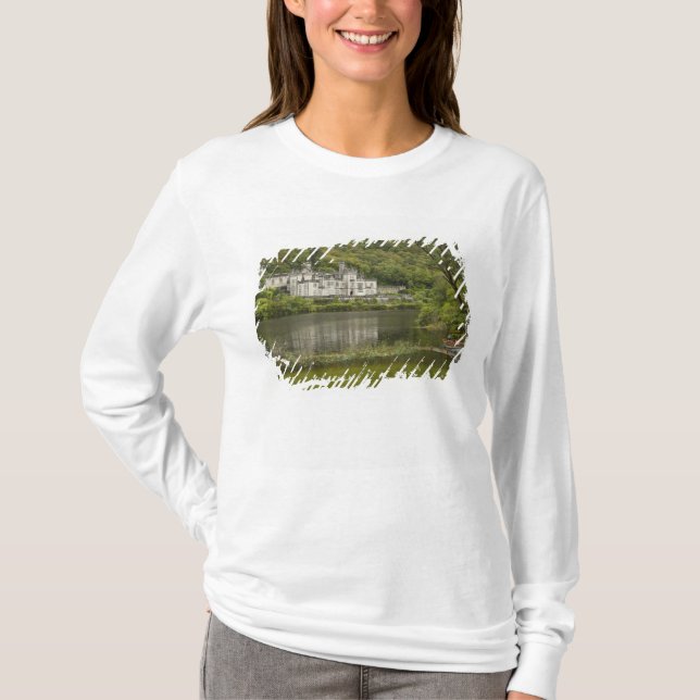 Kylemore Abbey, County Galway, Irland, Tee Shirt (Framsida)