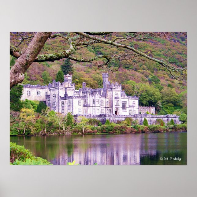 Kylemore Abbey Ireland Poster (Framsidan)
