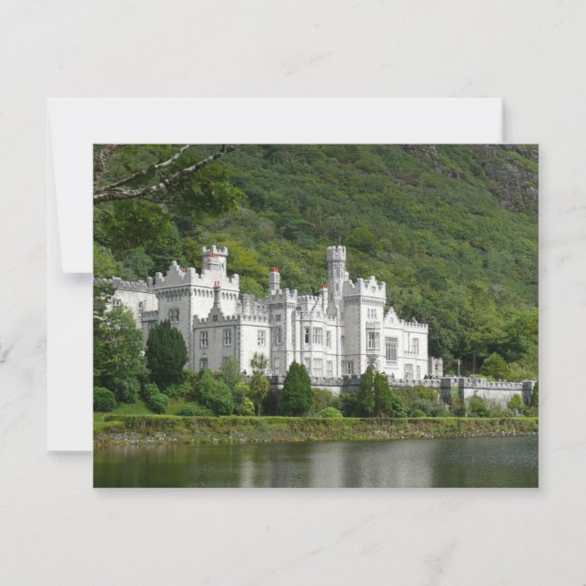 Kylemore Abbey, Irland Kort (Framsida)