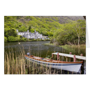 Kylemore Abbey, Irland. Kylemore Abbey är Hälsningskort
