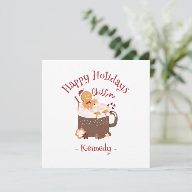 Kylens Hett Chocolat och Gingerbröd (Stående Fram)