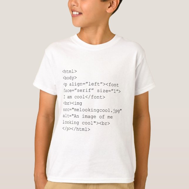 "Kyler jag förmiddagen" HTML som kodifierar Tee (Framsida)
