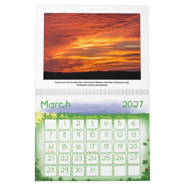 Kyles kalender 2019 för vandringmedel (Mar 2027)