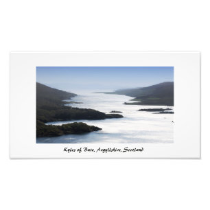 Kyles of Bute, Argyllshire, Skottland Fototryck