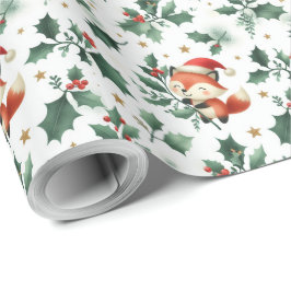 Kylfluffa Jultomten Frävkrans andedräkt Presentpapper