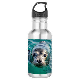 Kylförseglingen Stickande huvud ut ur Vatten