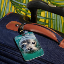 Kylförseglingen Stickande huvud ut ur Vatten