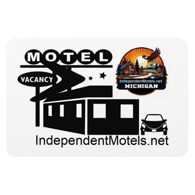 Kylgummi i motellista magnet (Horisontell)