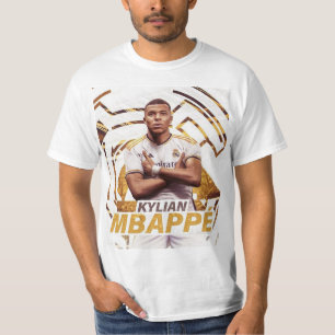 Kylian Mbappe Real Madrid Player T Shirt