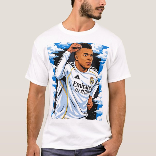 Kylian Mbappé T Shirt (Framsida)