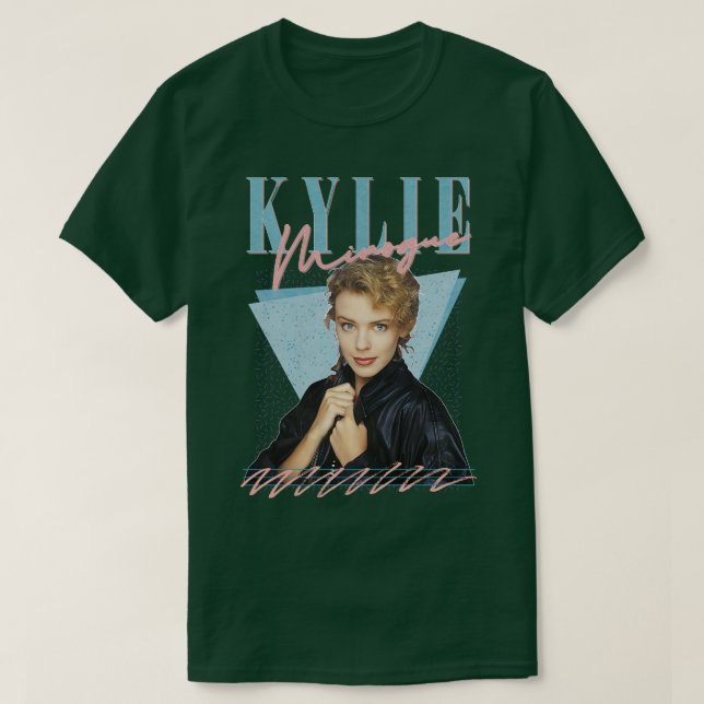 Kylie 80 s Retro Fläkt Design 1 T Shirt (Design framsida)