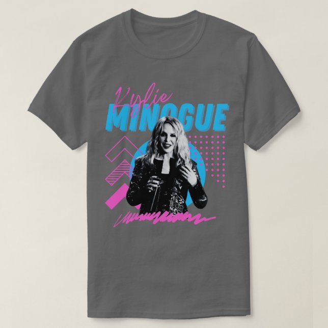 Kylie minogueoriginal retro TShirt T Shirt (Design framsida)