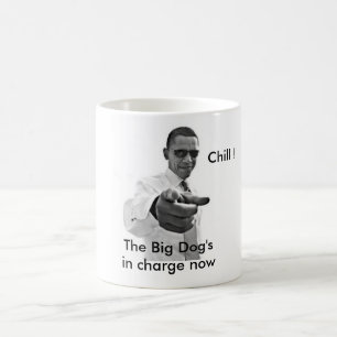Kylig invigning för Barack Obama vithus Kaffemugg