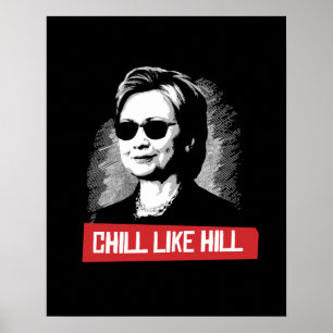 Kylig lik backe -- Presidentval 2016 - .pn Poster