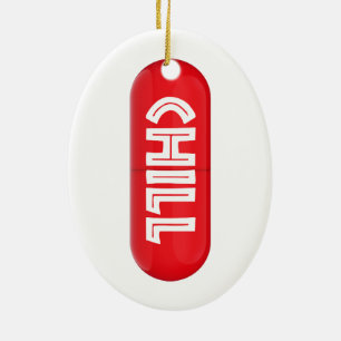 Kylig Pill Julgransprydnad Keramik