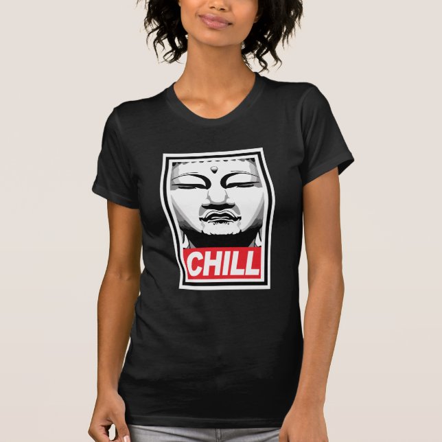 Kyliga Buddha T Shirt (Framsida)