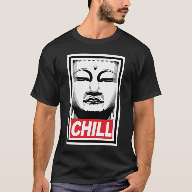 Kyliga Buddha Tee Shirt (Framsida)
