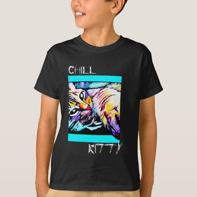 kyliga kattungelilor t-shirt (Framsida)