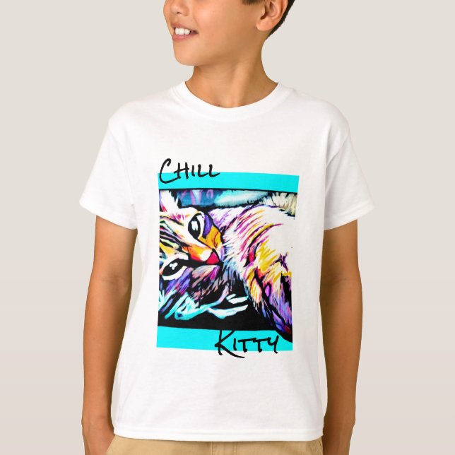 kyliga kattungelilor tee (Framsida)