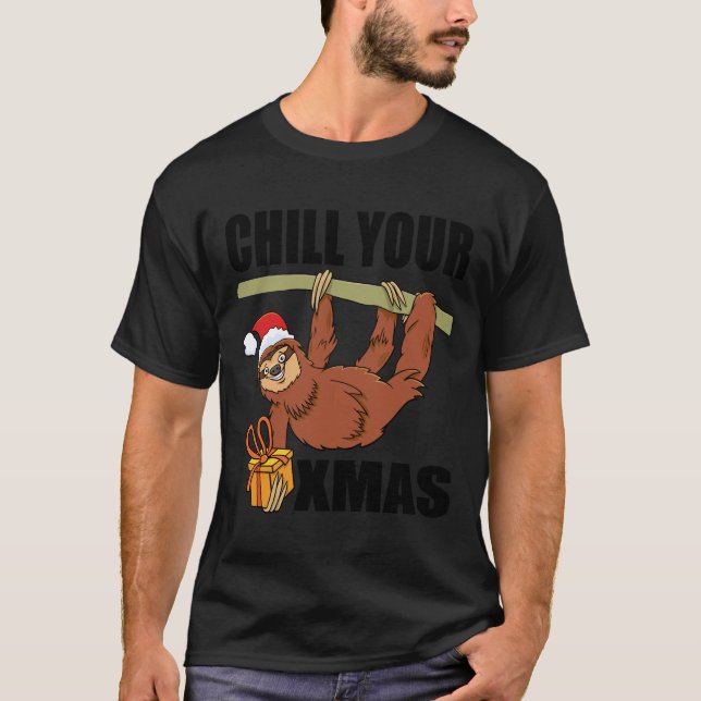 Kyll din Julafton Sjunde jul T Shirt (Framsida)