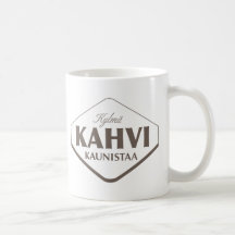 Kylmä Kahvi Kaunistaa mugg 2