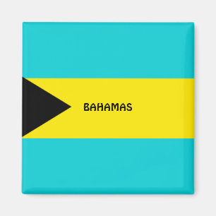 Kylmagnet Bahamas flagga Magnet
