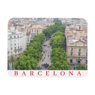 Kylmagnet Barcelona La Rambla Magnet