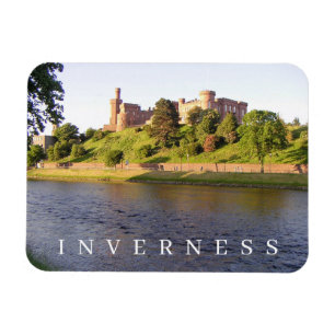 Kylmagnet för inverness Castle-vy Magnet