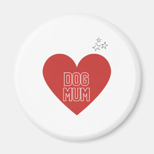 Kylmagnet hund morsa magnet