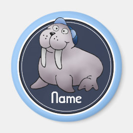 Kylmagnet, Namn-mallen, Walrus Magnet