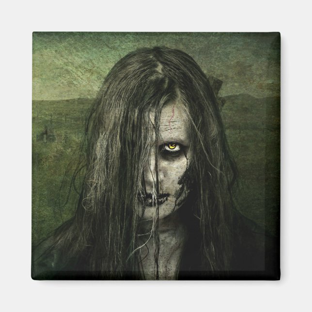 Kylmagnet Zombie Magnet (Framsidan)