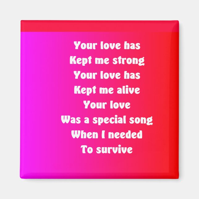 Kylmagneter för kylskåp i make magnet (Framsidan)