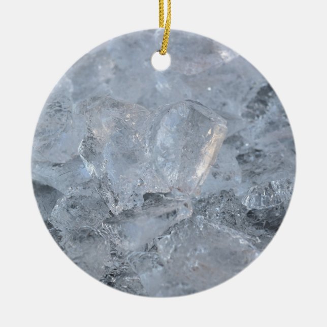 Kylning av ikonkubbild Struktur Julgransprydnad Keramik (Framsidan)