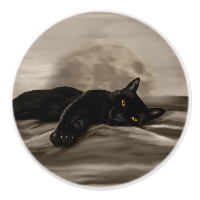 Kylning av svart katt knopp (Framsidan)