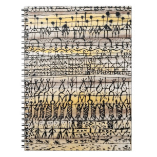 Kylning i en zon hett" (1924) av Paul klee Anteckningsbok