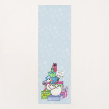 Kylning i snögubbe på presenter