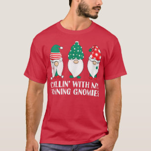 Kylning med min Springer Gnomies (Gnom) T Shirt