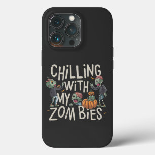 Kylning med min Zombies Funny Halloween Costume