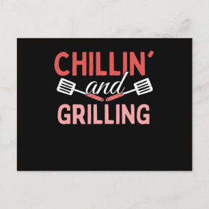 Kylning och grillning - Galler-BBQ Vykort