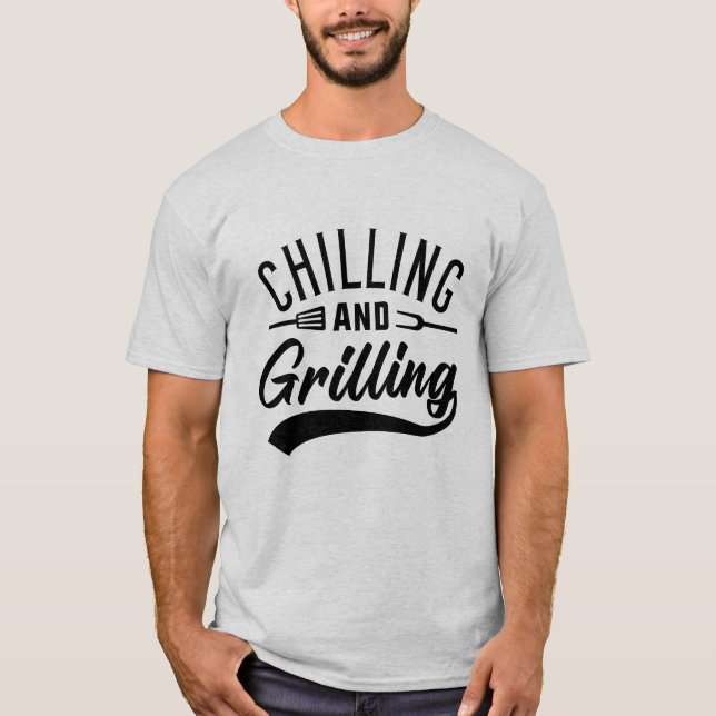 Kylning och grillning t shirt (Framsida)