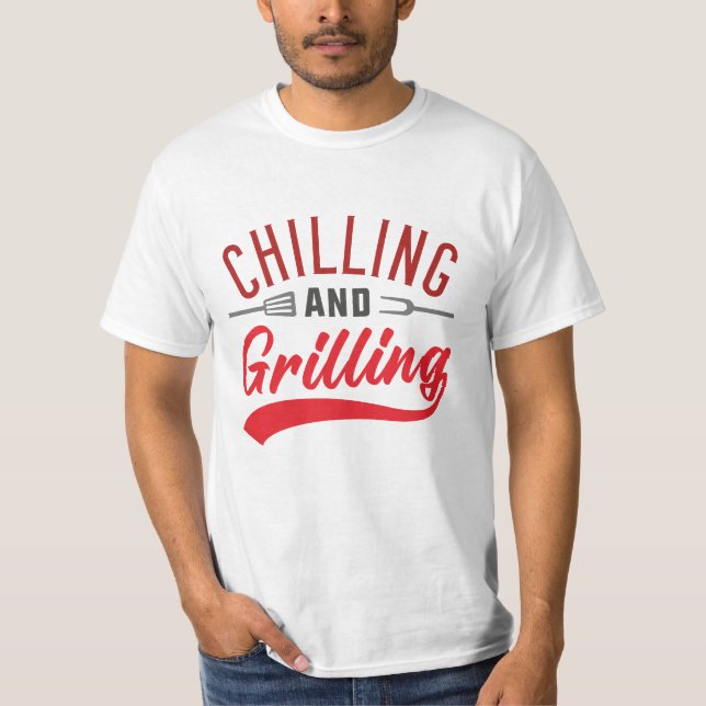 Kylning och grillning t shirt (Framsida)