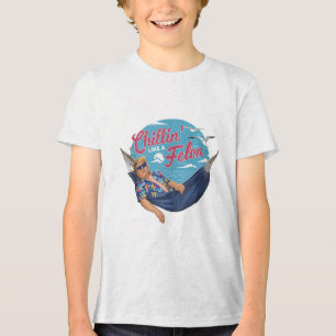 Kylning som en felon-funny trumpsommarstrumpa Usa T Shirt