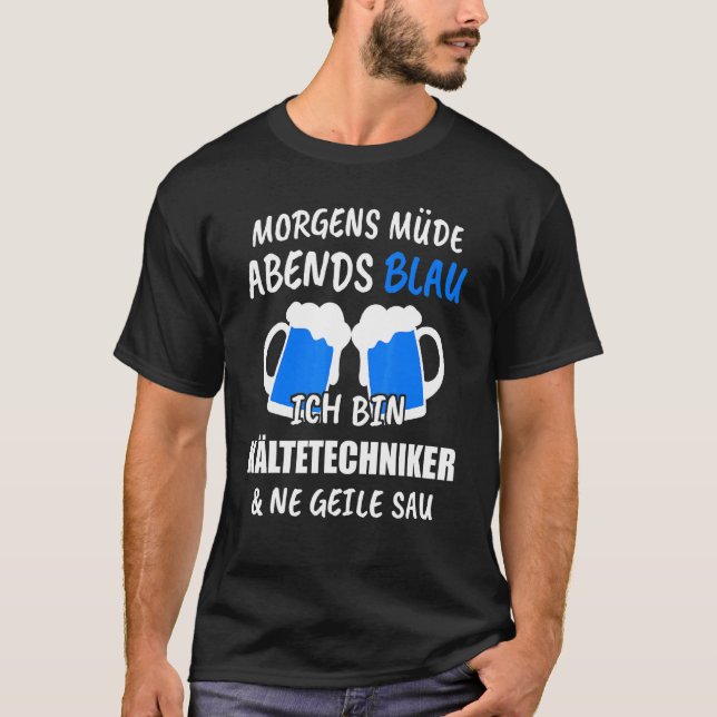 Kylningstekniker, Luft-konditioneringsbehållare, k T Shirt (Framsida)
