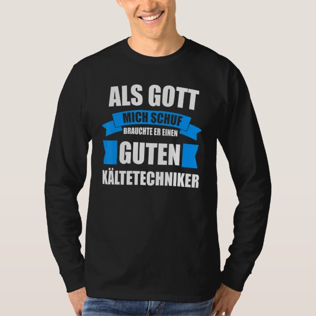 Kylningstekniker, Luft-konditioneringsbehållare, k T Shirt (Framsida)