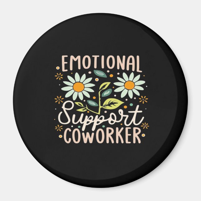Kylnota för elementet Emotional Help Coworking Cla Magnet (Framsidan)