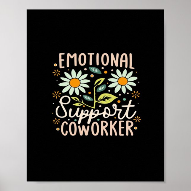 Kylnota för elementet Emotional Help Coworking Cla Poster (Framsidan)